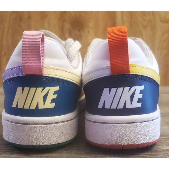 Nike Court Borough Low Recraft GS Sneakers Youth Size 4Y Multicolor